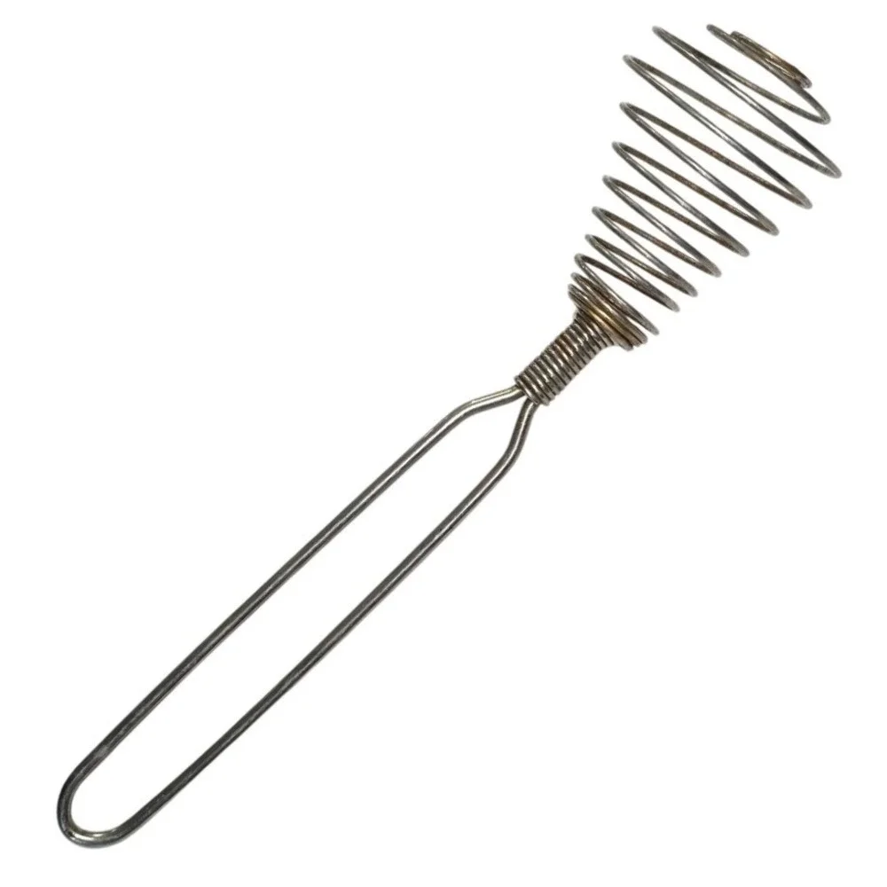 Vintage Stainless Steel Spring Coil Magic Whisk 9 Inch Gravy Sauce Mixer Beater